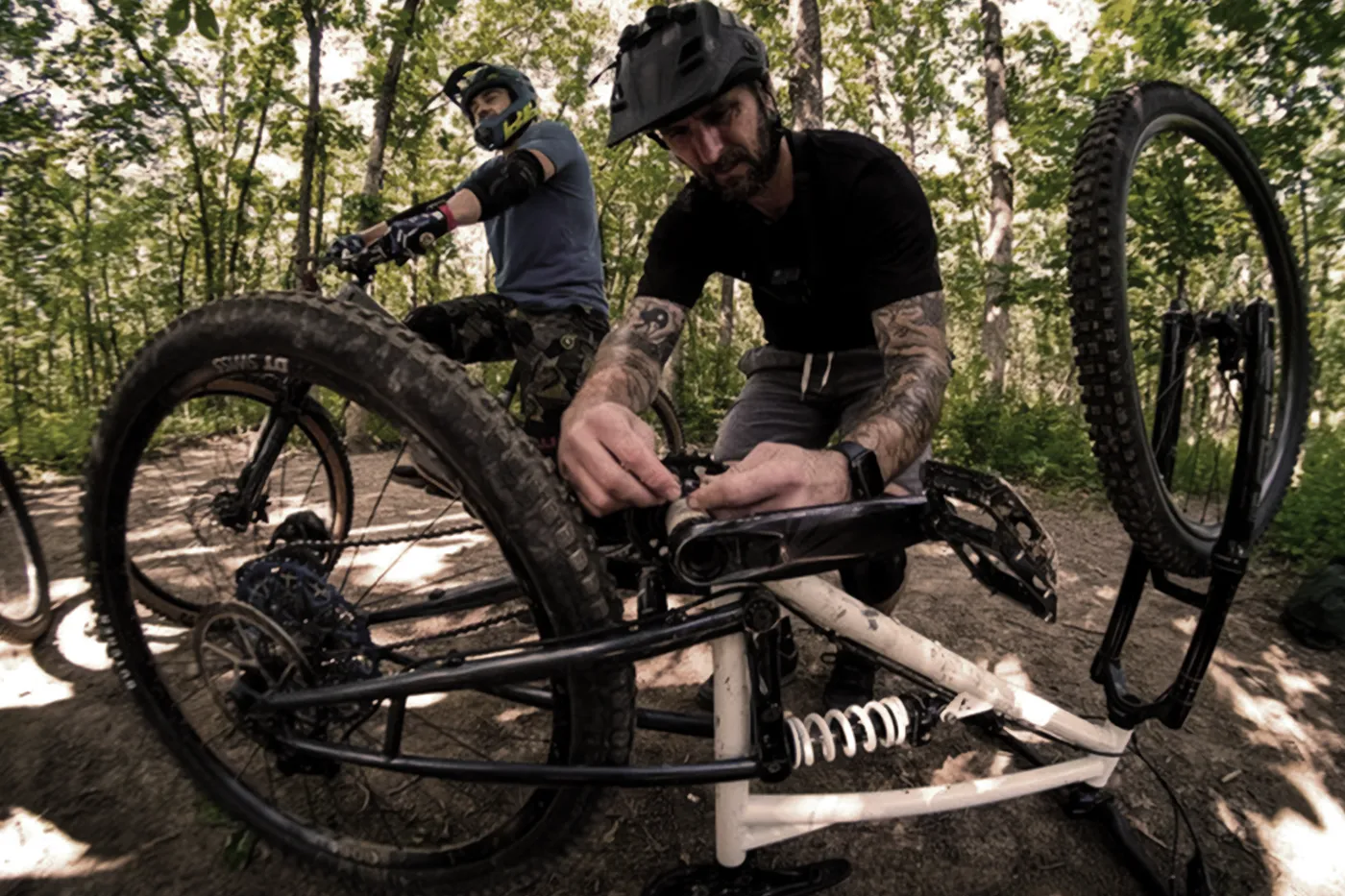 Trailside repairs