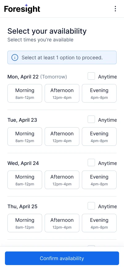 Scheduling